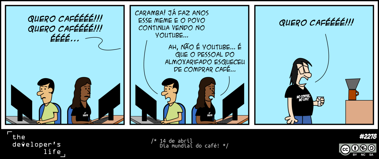 Quero café!